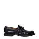Salvatore Ferragamo Men's Fort Moccasins Black Leather