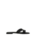 Kenzo Women's Slip Ons And Opanka Clogs Black Leather