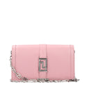 Versace Women's Shoulder Bags Pink Leather