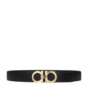 Salvatore Ferragamo Men's Belt Leather Black/Black