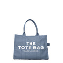 Marc Jacobs Borse a Spalla Tote Donna Tessuto Blu/Blu Ombra