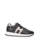 Hogan Women's Sneakers Leather Gray/Asphalt