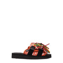 Alanui Slippers And Clogs X Suicoi'e Women's Fabric Orange