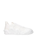 Giuseppe Zanotti Zapatillas Cobra Hombres Cuero Blanco