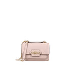 Michael Kors Heather Xs Women's Shoulder Bag Pink Leather/Pink Trim