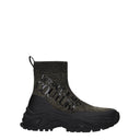 Versace Jeans Couture Women's Sneakers Fabric Black/Gold