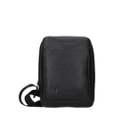 Piquadro Men's Leather Shoulder Bag Black