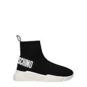 Love Moschino Women's Fabric Black Sneakers