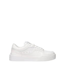 Dolce&Gabbana Women's Sneakers White Leather