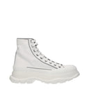 Alexander Mc Queen Men's Sneakers White Fabric
