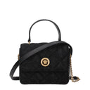Versace Women's Handbags Fabric Black