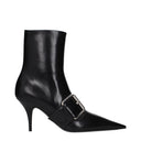 Balenciaga Damens Lederstiefel Schwarz