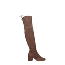Stuart Weitzman Women's Suede Boots Beige/Taupe