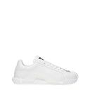 Dolce&Gabbana Damens Weiße Ledersneaker