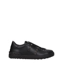 Valentino Garavani Rockstud Sneakers Men's Leather Black