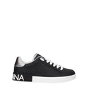 Dolce&Gabbana Men's Sneakers Black Leather