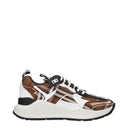 Burberry Men's Sneakers Fabric Brown/Birch