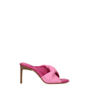 Jacquemus Women's Sandals Pink Leather