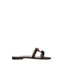 Thom Browne Pantuflas Y Zuecos Mujer Piel Negro