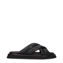 Dolce&Gabbana Men's Slippers And Clogs Leather Black