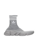 Balenciaga Sneakers Adidas Speed Men's Fabric Grey/White
