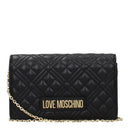 Love Moschino Pochette Women's Polyurethane Black/Gold