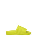 Bottega Veneta Women's Sandals And Clogs Green/Kiwi Rubber