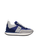 Cesare Paciotti Sneakers 4us Men's Fabric Blue/Grey