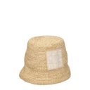 Czapka męska Jacquemus Rafia beżowa