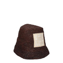 Kapelusz męski Jacquemus Rafia Brown/Głowa Moora