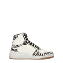 Saint Laurent Herens Sneakers wit leer