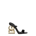 Dolce&Gabbana Women's Sandals Patent Black
