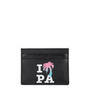 Palm Angels Men's Leather Wallet Black
