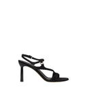 Salvatore Ferragamo Jille Women's Sandals Black Suede