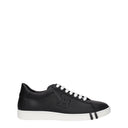 발리 스니커즈 Asher Men's 가죽 블랙