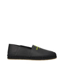 Salvatore Ferragamo Espadrillas Gus Mens Leather Black/Lime