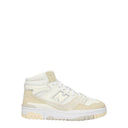 New Balance Sneakers 650 Women's Leather White/Walnut