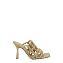 Bottega Veneta Women's Sandals Beige/Sugar Cane Leather