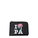 Palm Angels Men's Leather Wallet Black