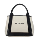 Balenciaga Women's Handbags Fabric Beige/Black