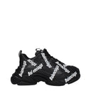 Balenciaga Triple S Sneakers Women's Fabric Black