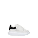 Alexander Mc Queen Gift Idea Sneakers Kids Men Leather White/Black