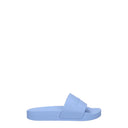 Balenciaga Gift Idea Slippers Kids Women Rubber Blue/Soft Sky