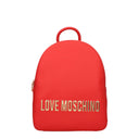 Love Moschino Backpacks And Pouches Eco Women Polyurethane Red/Lipstick
