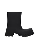 Balenciaga Trooper Stiefel Damen Gummi Schwarz