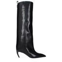 Die Attico-Frauens Schwarze Lederstiefel