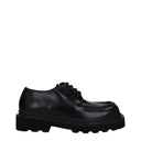 Dolce&Gabbana Men's Derby Shoes Black Leather