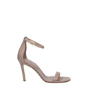 Burberry Mujers Sandalias Piel Beige/Almendra