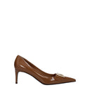 Dolce&Gabbana Women's Brown/Caramel Leather Décolleté