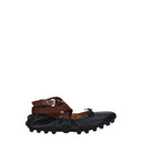 Tod's Women's Ballet Flats Black/Brown Leather